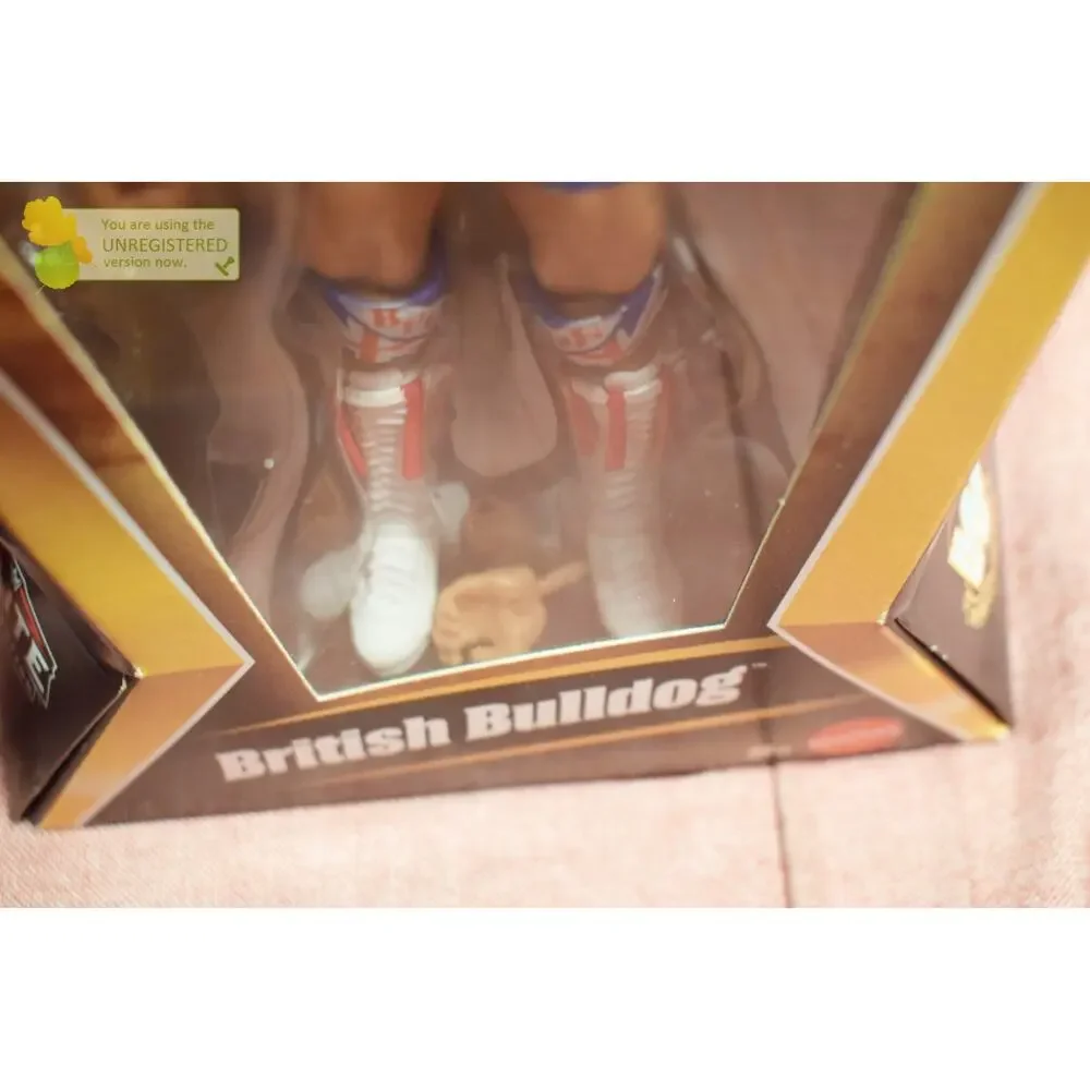 WWE Elite Legends British Bulldog Action Figure